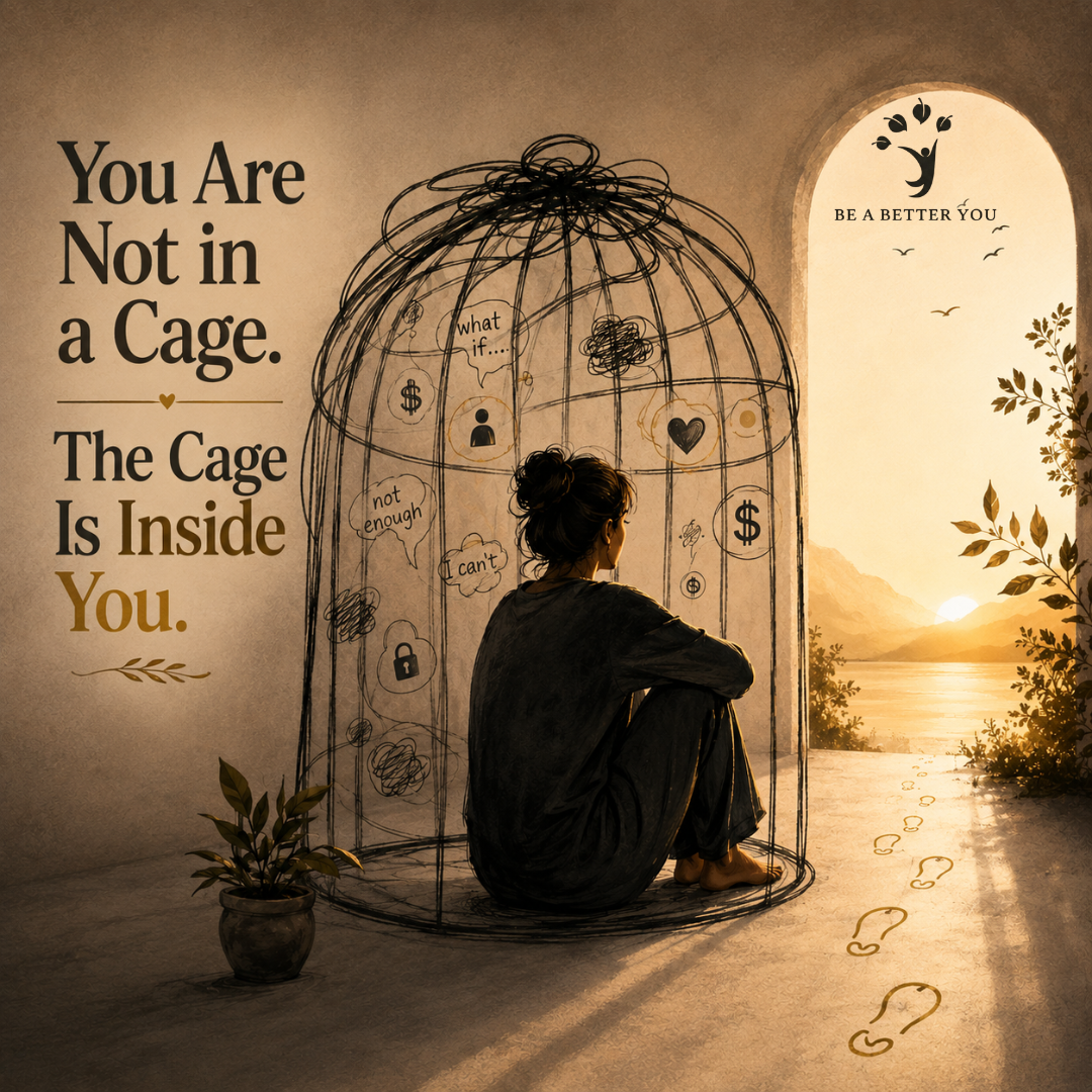 You Are Not in a Cage. The Cage Is Inside You.